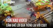 Xác minh vụ người đàn ông cầm ghế lời qua tiếng lại với CSGT ở TPHCM