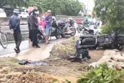 Xe phân khối lớn tông gốc cây, hai cha con thương vong ở Lâm Đồng