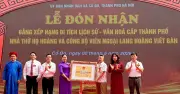 Xếp hạng di tích Nhà thờ họ Hoàng, công bố Viên ngoại làng Hoàng Việt Bản