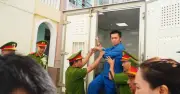 Xét xử sơ thẩm vụ cướp ngân hàng ở Gia Lai: Hai bị cáo bị áp giải nghiêm ngặt