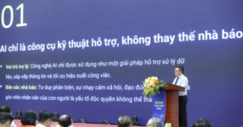 10 quy tắc sử dụng AI trong báo chí được công bố chính thức