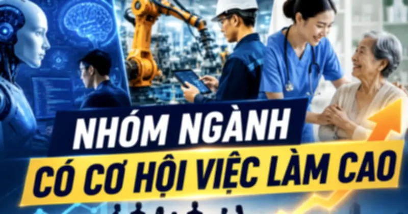 3 ngành học 'khát' nhân lực nhất hiện nay: AI càng phát triển, cơ hội càng rộng mở