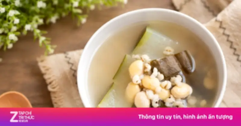 4 món canh thanh mát, dưỡng gan cho ngày hè nóng bức