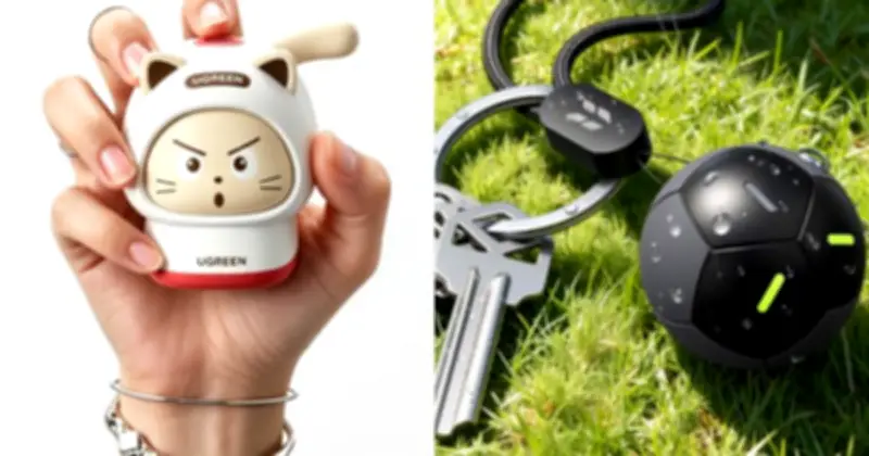 4 phụ kiện Ugreen vừa đẹp vừa tiện: cáp mèo, củ sạc emoji, tag bóng đá