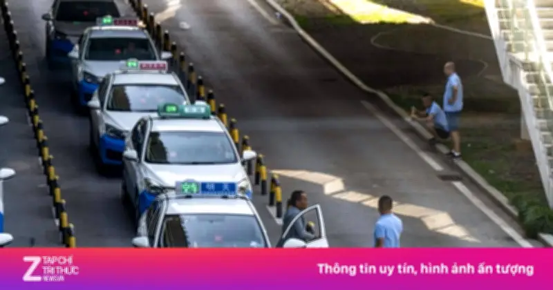 400.000 tài xế Thâm Quyến đứng trước nguy cơ mất việc vì robotaxi