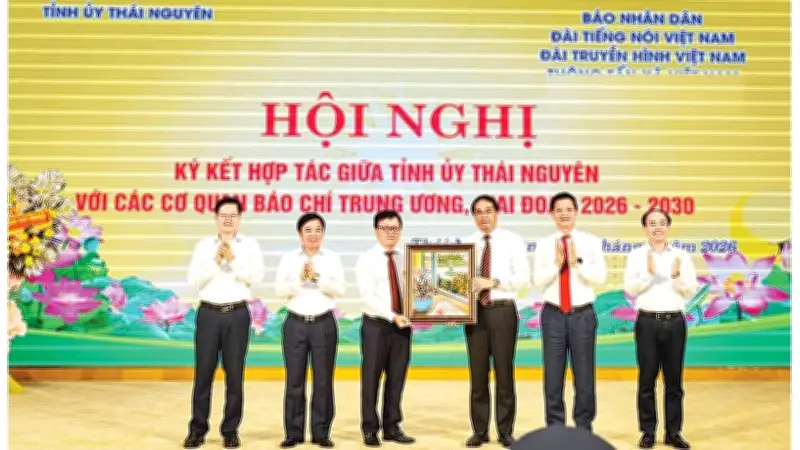 5 cơ quan báo chí trung ương tuyên truyền xây dựng Đảng và phát triển Thái Nguyên