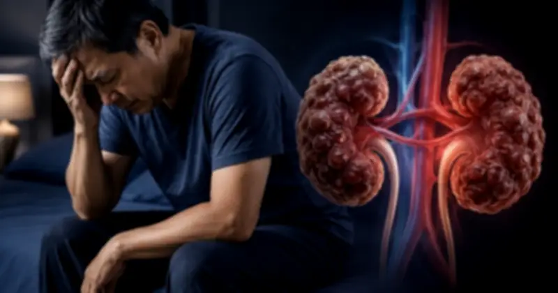 5 dấu hiệu ban đêm cảnh báo suy thận, nhiều người Việt bỏ qua
