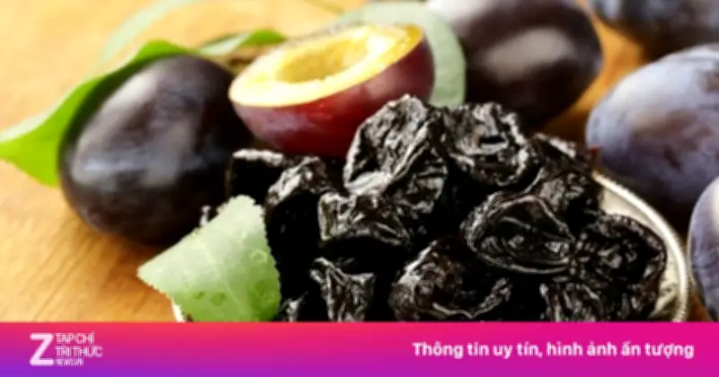 5 lý do mận khô là món ăn vặt tốt cho sức khỏe, hỗ trợ tiêu hóa và tim mạch