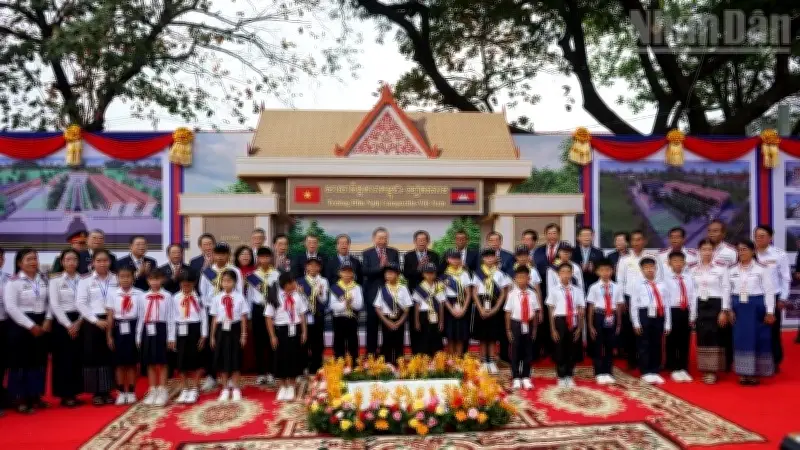 59 năm quan hệ Việt Nam-Campuchia: Tin cậy chính trị và hợp tác toàn diện