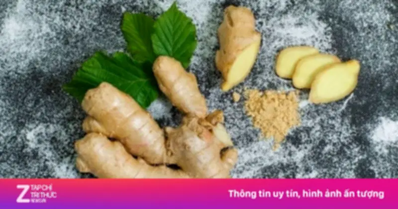 6 lợi ích của gừng đối với sức khỏe: giảm buồn nôn, chống viêm, tăng miễn dịch
