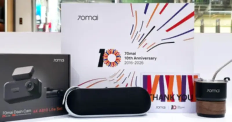 70mai kỷ niệm 10 năm ra mắt A810 Lite cùng chuỗi hoạt động tri ân