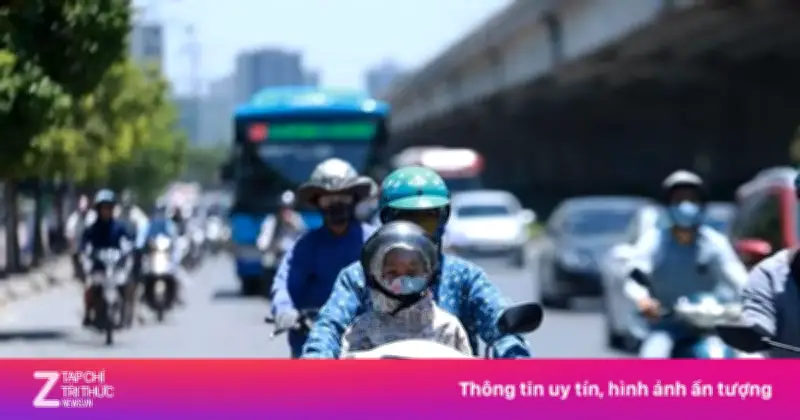 9 tỉnh thành chạm đỉnh nắng nóng đặc biệt gay gắt 40°C