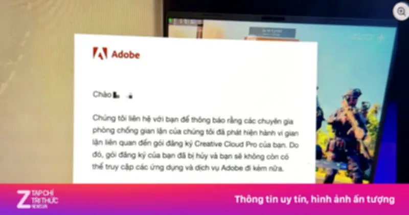Adobe khóa hàng loạt tài khoản Creative Cloud của người dùng Việt