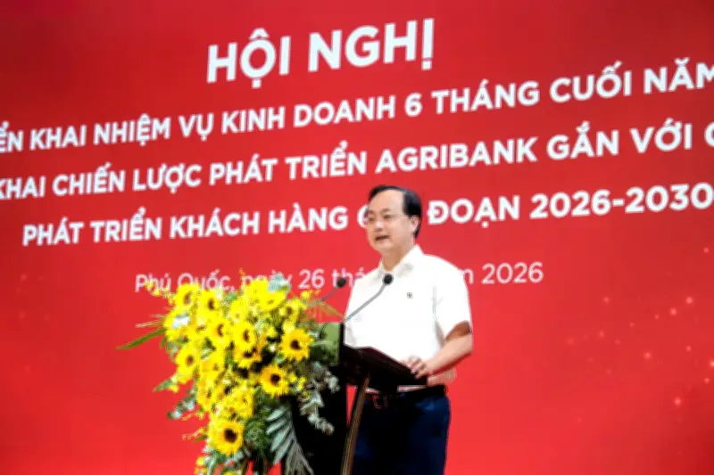 Agribank quyết tâm hoàn thành nhiệm vụ 2026, hướng tới tăng trưởng hai con số