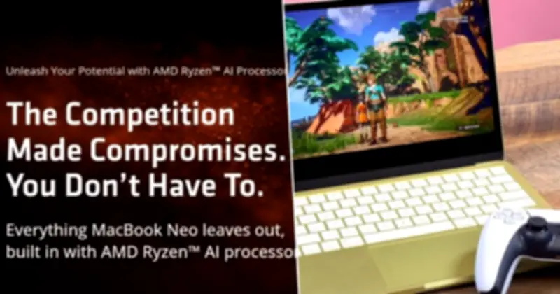 AMD chê MacBook Neo chơi game kém, dân công nghệ nói 'lạc quẻ'