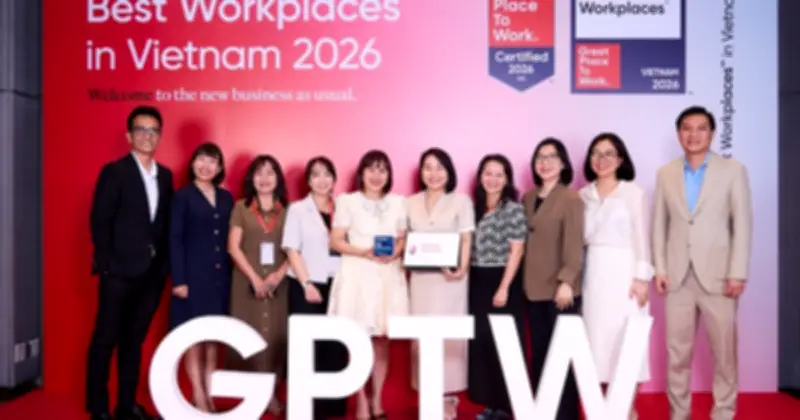 Amway Việt Nam lọt Top 5 nơi làm việc xuất sắc năm 2026