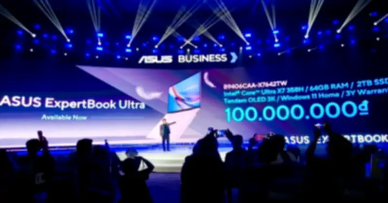 ASUS ExpertBook Ultra 100 triệu: Laptop doanh nghiệp cao cấp có gì?