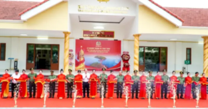 Bộ Công an khánh thành di tích Hòn Đá Bạc, bàn giao 500 căn nhà tại Cà Mau