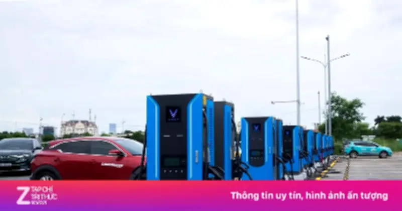Bộ Công Thương yêu cầu báo cáo nhu cầu điện cho trạm sạc xe điện