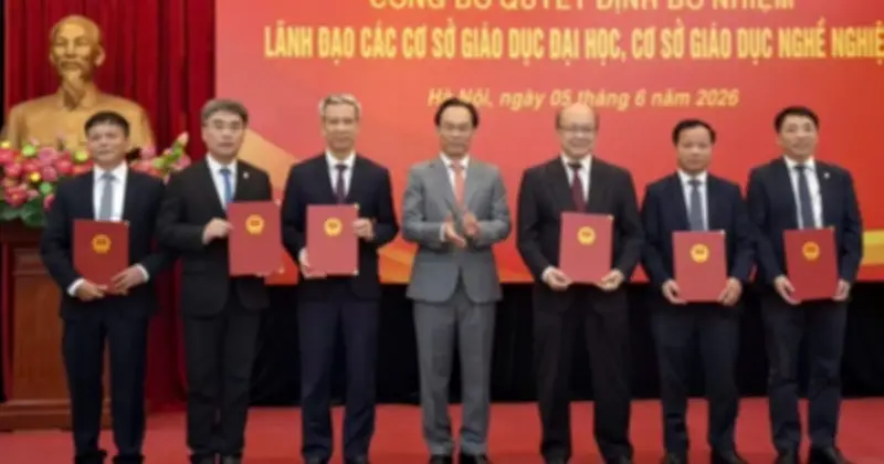 Bộ GD-ĐT bổ nhiệm lãnh đạo 51 cơ sở giáo dục theo hướng nhất thể hóa