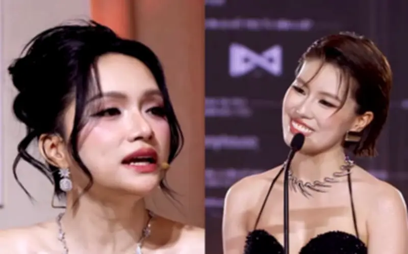 Bị Hương Giang chấm 5 điểm, pháo cổ màn ứng xử gây bão tại Miss Grand Vietnam