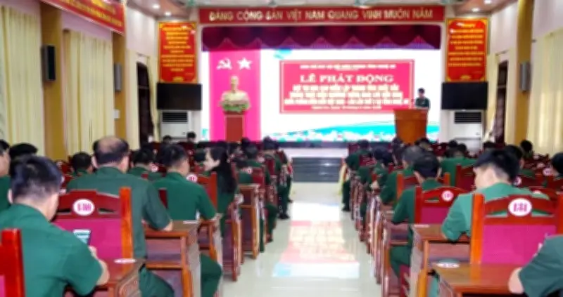 Bộ đội Biên phòng Nghệ An phát động thi đua hướng tới giao lưu quốc phòng biên giới Việt-Lào