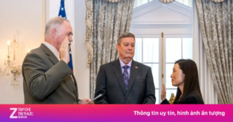 Bà Jennifer Wicks tuyên thệ nhậm chức Đại sứ Mỹ tại Việt Nam