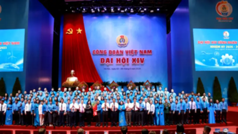 Bế mạc Đại hội XIV Công đoàn: Khí thế mới, kỳ vọng mới cho giai cấp công nhân