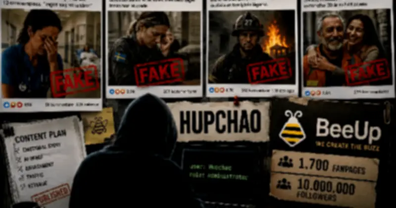 Bí ẩn Hupchao: Công ty Việt sở hữu 1.700 fanpage gây chấn động Thụy Điển