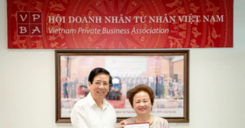 Bà Nguyễn Thị Nga được bổ nhiệm Quyền Chủ tịch Hội Doanh nhân Tư nhân Việt Nam