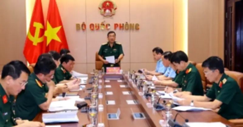 Bộ Quốc phòng họp về nghiên cứu chế tạo thiết bị hàng không quân sự