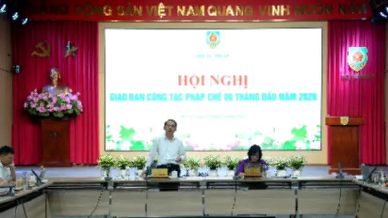 Bộ Tư pháp yêu cầu tháo gỡ vướng mắc pháp lý, xử lý 684 văn bản trước 2027