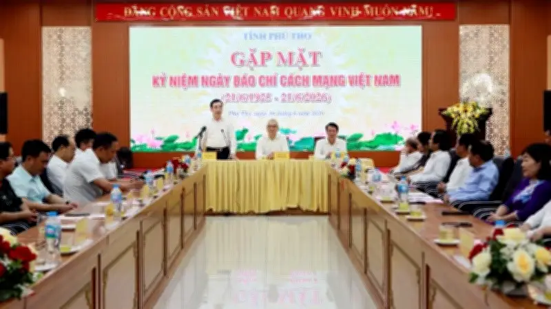 Bí thư Tỉnh ủy Phạm Đại Dương ghi nhận đóng góp của báo chí vào phát triển Phú Thọ