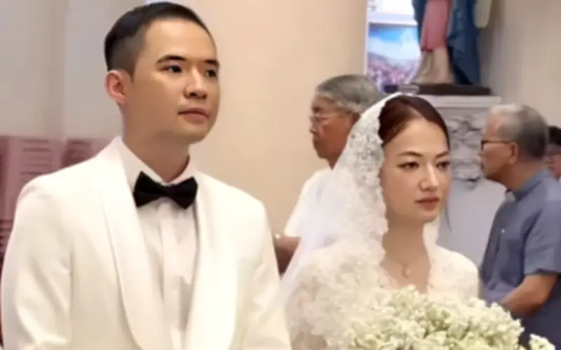 Bé Xuân Nghị chính thức lên xe hoa hạnh phúc viên mãn bên chồng kỹ sư Việt kiều