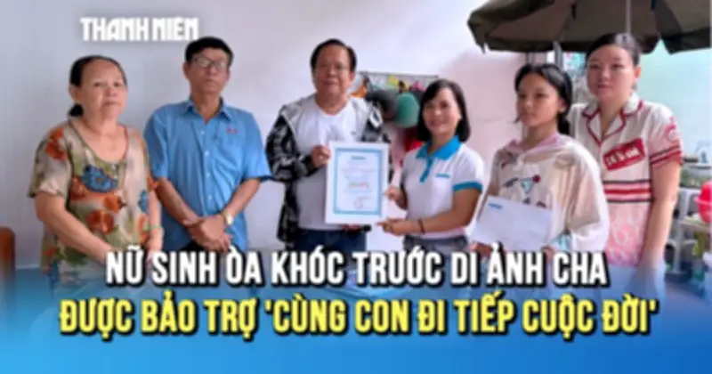 Ba chị em mồ côi cả cha lẫn mẹ, nhận bảo trợ từ Quỹ từ thiện