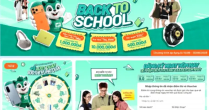 Back To School 2026: Hoàng Hà Mobile tung loạt ưu đãi công nghệ cho học sinh sinh viên