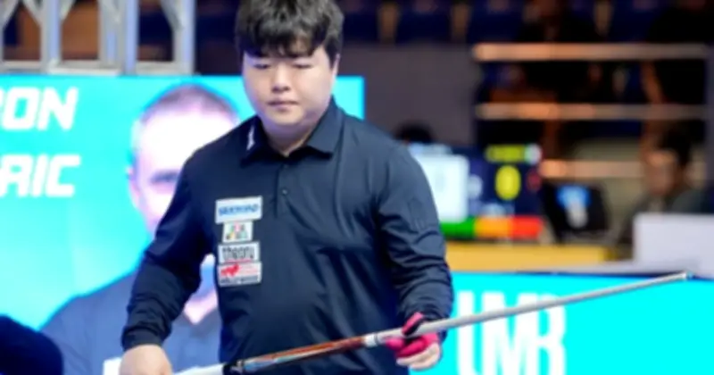 Bao Phương Vinh thua ngược Cho Myung-woo ở bán kết World Cup billiards Ankara