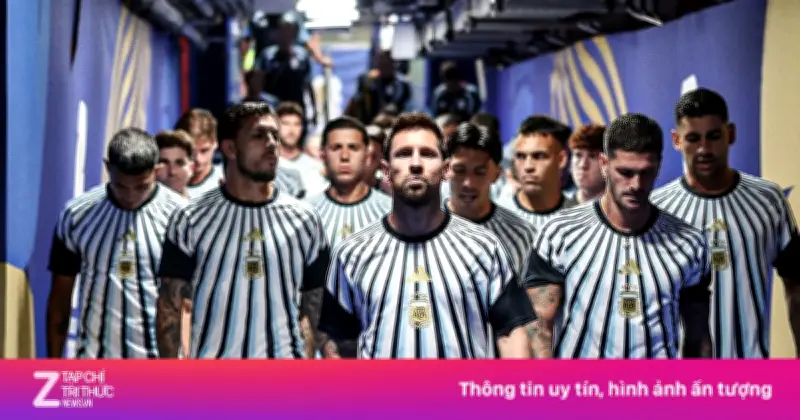 Bức ảnh Messi dẫn đầu dàn sao Argentina gây sốt