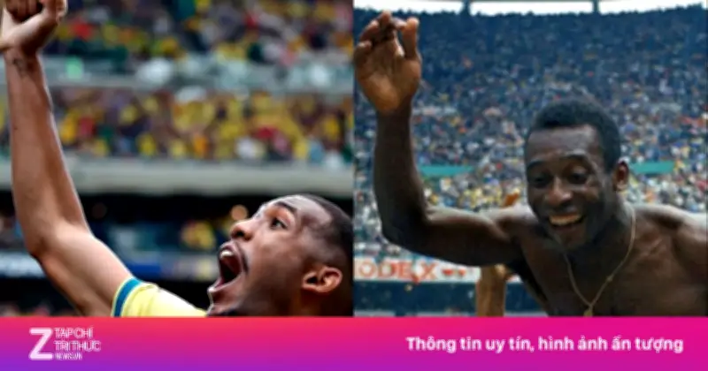 Bức ảnh sao Brazil ăn mừng gợi nhớ Pele lan truyền chóng mặt