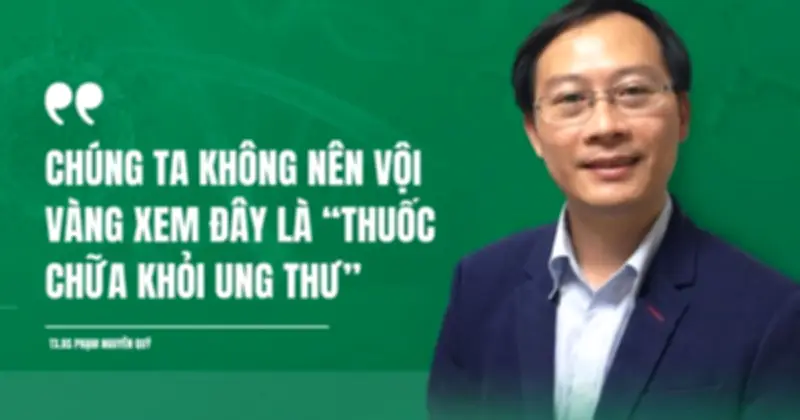 Bác sĩ Việt tại Nhật giải mã sự thật về thuốc amivantamab làm khối u biến mất