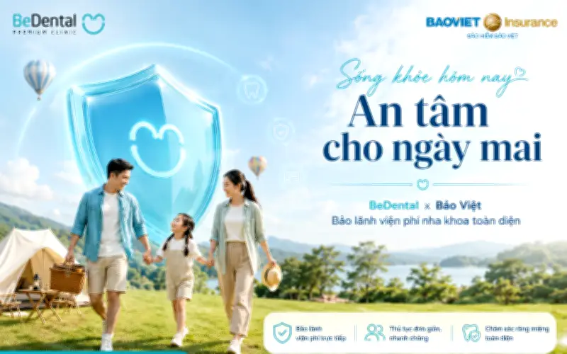 Bedental hợp tác Bảo hiểm Bảo Việt: Khách hàng được bảo lãnh viện phí nha khoa 100%