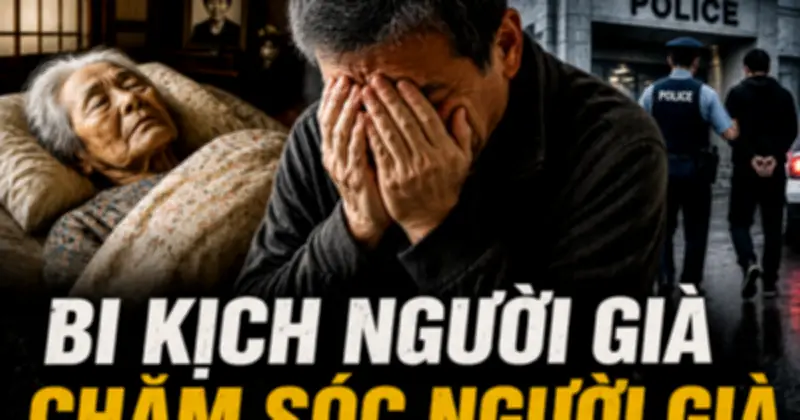 Bi kịch người già chăm sóc người già: Con trai 64 tuổi bỏ mặc mẹ 92 tuổi đến chết vì kiệt sức