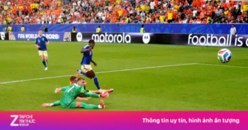 Bàn thắng danh dự của Thụy Điển trước Hà Lan tại UEFA Nations League