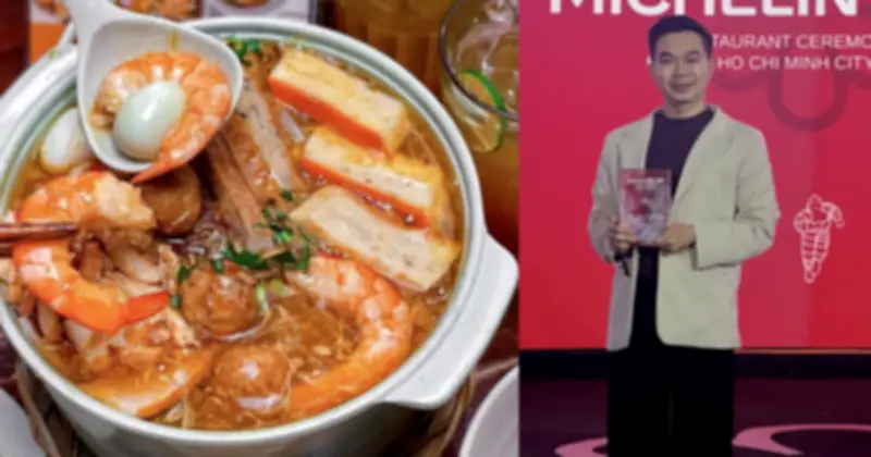 Bánh canh cua Bà Ba: Quán bình dân duy nhất Việt Nam được Michelin vinh danh Bib Gourmand