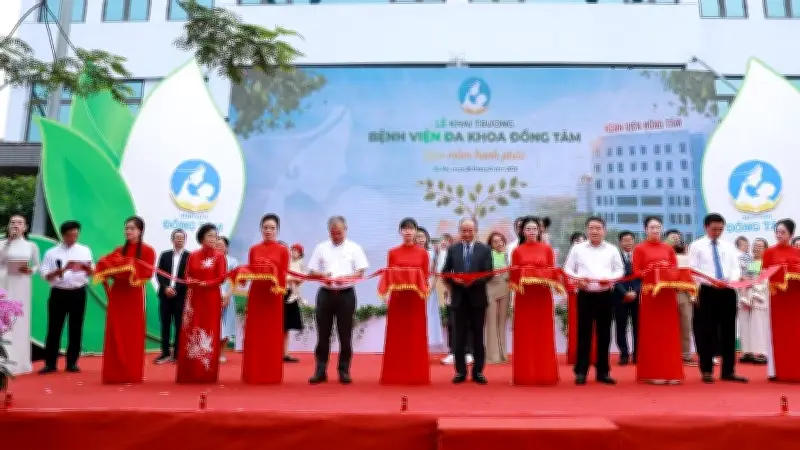 Bệnh viện Đa khoa Đồng Tâm khai trương, miễn phí khám vô sinh hiếm muộn