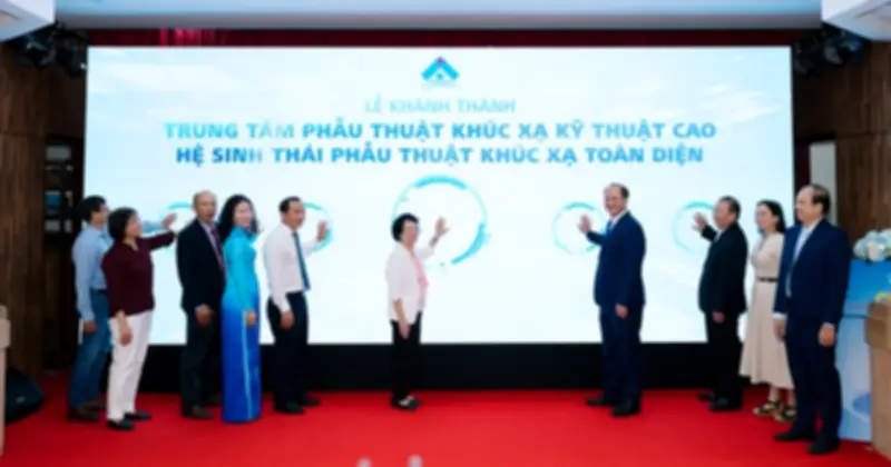 Bệnh viện Mắt TP.HCM khánh thành Trung tâm phẫu thuật khúc xạ kỹ thuật cao