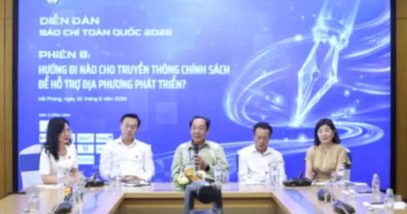 Báo chí cần đổi mới tư duy truyền thông chính sách tại địa phương