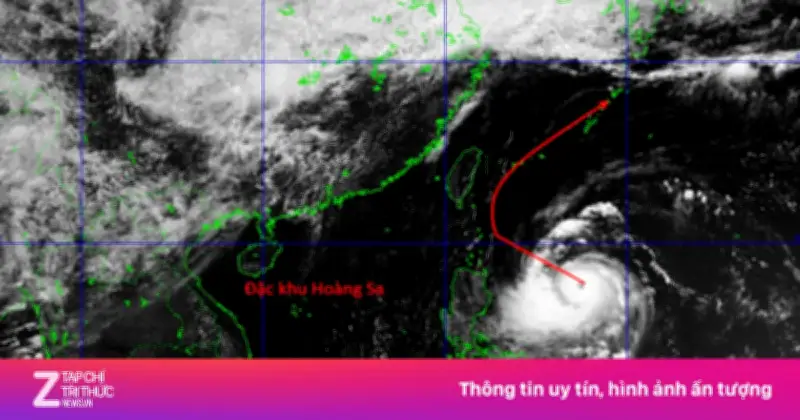 Bão Mekhala có thể mạnh cấp siêu bão, giật trên cấp 17