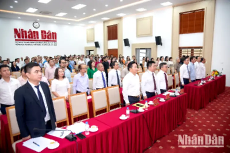 Báo Nhân Dân kỷ niệm 101 năm Ngày Báo chí Cách mạng Việt Nam