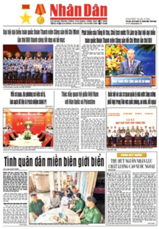 Báo Nhân Dân số 25788: Thông tin nổi bật trong ngày